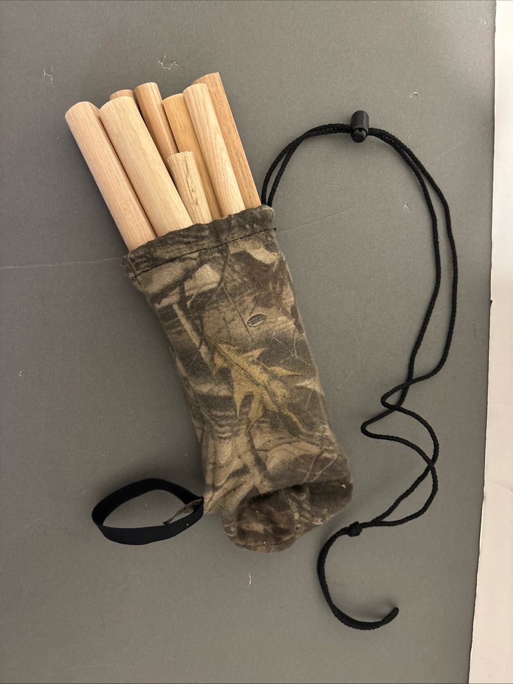 Hunters Specialties Rutting Buck Bag Rattling Rut Deer Hunting Camo preowned